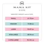 Mama Kit size chart