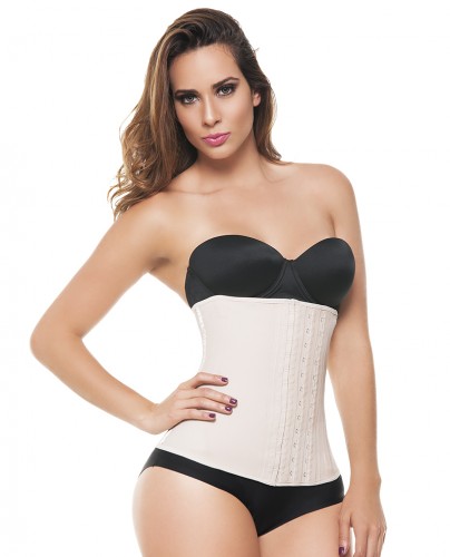 Ann Michell 2023 3 Row Latex Waist Cincher - لوكورست