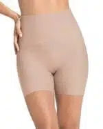 Slimming Stretch Cotton High-Waisted Slip Short