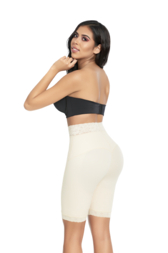 Deluxe High Waist Latex Shorts 1612 by Ann Michell