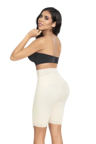 Deluxe High Waist Latex Shorts 1612 by Ann Michell