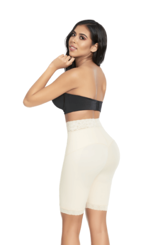 Deluxe High Waist Latex Shorts 1612 by Ann Michell