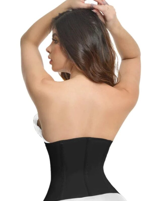 Ann Michell Women's Full Vest Workout Latex Waist Cincher (48, Black) at   Women's Clothing store
